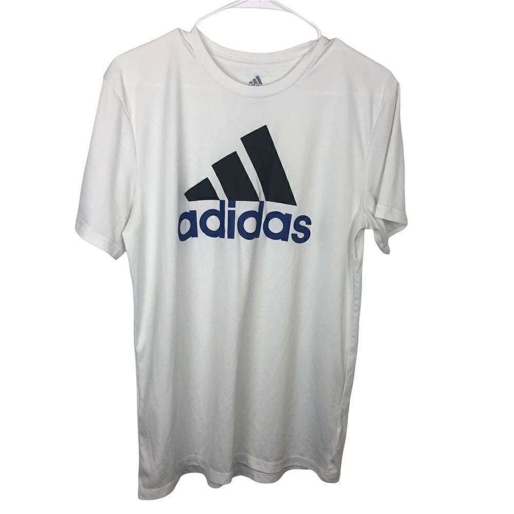Adidas white athletic shirt